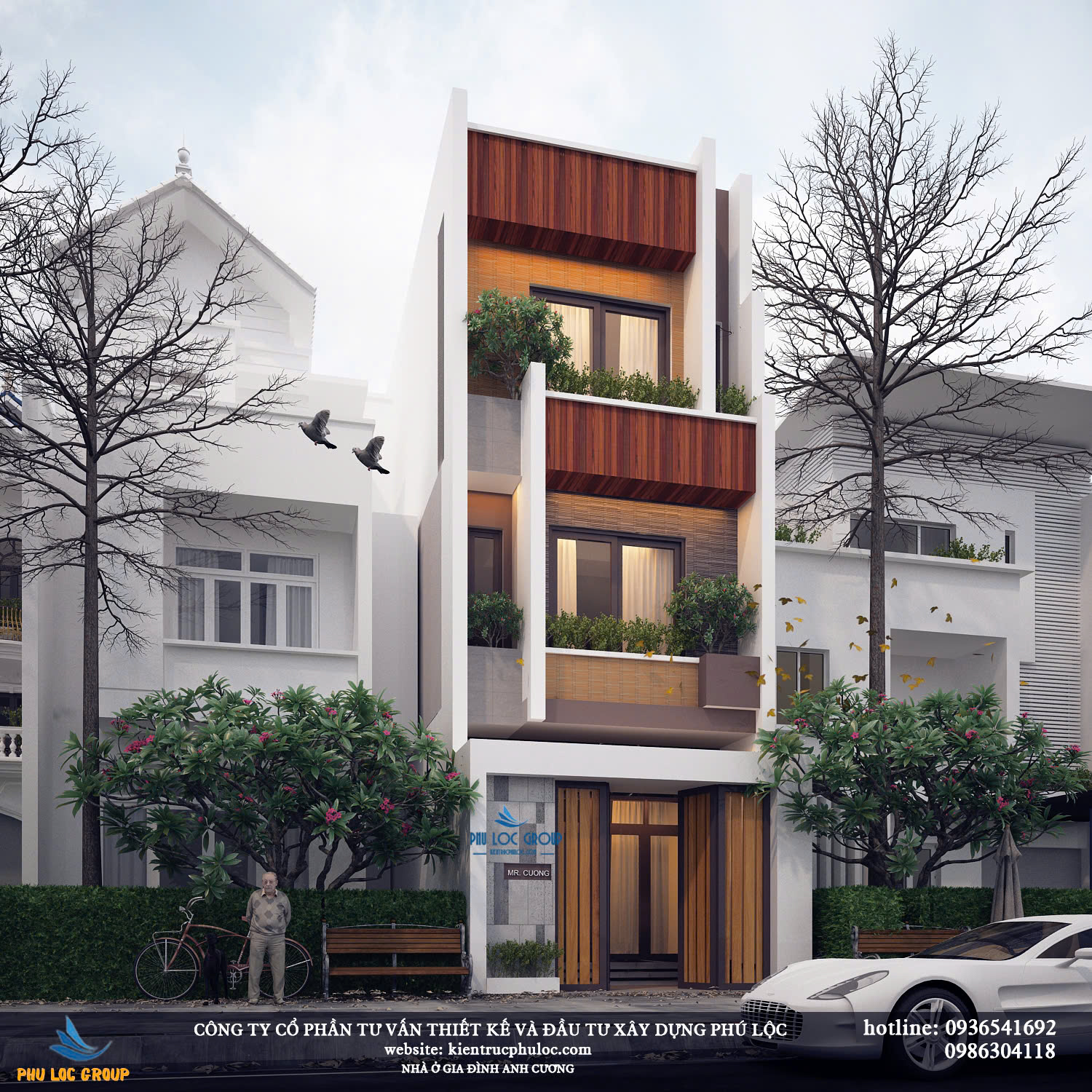 "Khi Thẩm Mỹ Gặp Gỡ Công Năng – Thiết Kế Nhà Anh Cương"